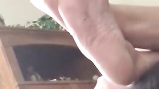 Friend's step mom sexy feet