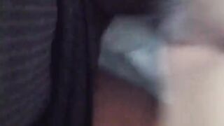 Cumming in my mature stepmom's panties who asks for harder