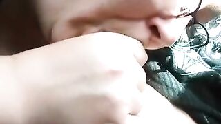 wife loves sucking my big cock part 1