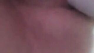 Milf plays with pussy and ass