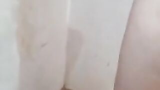 My shameless slut mother bindhu bathing Infront of me