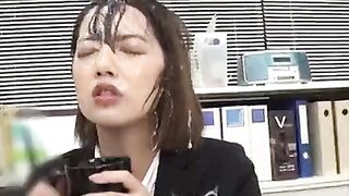 Office Bukkake Japanese