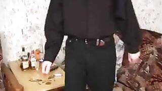 RUSSIAN STEP MOM 19 mature with a young man