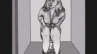 Mature mom pissing and farts. Drawings animation