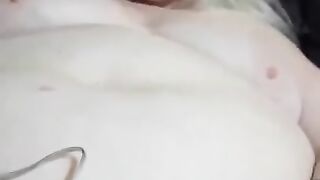 Snowbunny pussy toy play