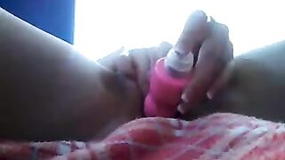Horny slut masturbation