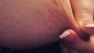 PIGMely pulling udders
