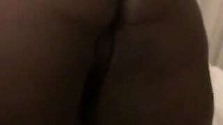 Sexy ebony black African bbw ass shake before fuck