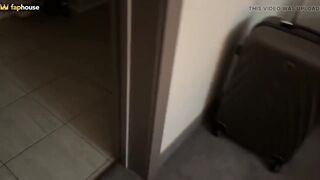 Unplanned sex in a hotel room between stepson and his stepmom