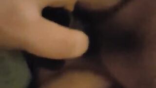 Wife takes a BBC dildo