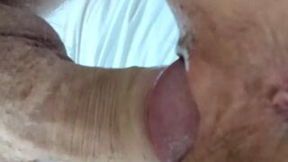 Close up pov pussy fuck of my sexy french milf wife - delicious pussy and asshole