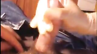 Mother won't touch it without gloves:)