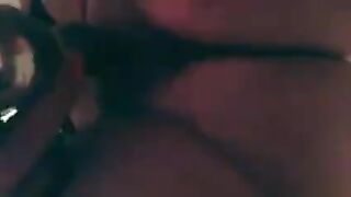 Chav films herself playing with her toys
