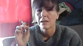 step mom smokes cork