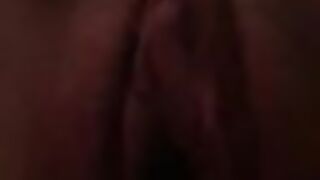 German Amateur play with her clit
