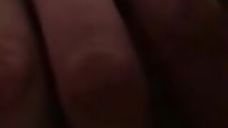German Amateur play with her clit