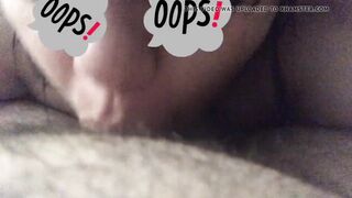 Wife giving head and biting