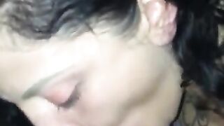 Mature milf worships BBC