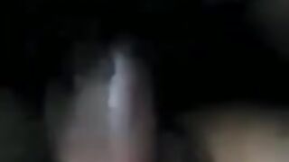 Chubby wife in nightdress