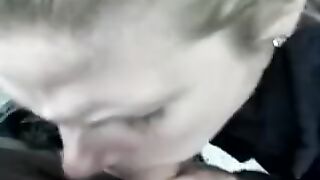 Sucking Monster Cock outdoors