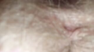 Resting Mother in law hairy holes