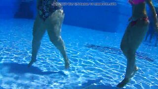 nice legs in the pool