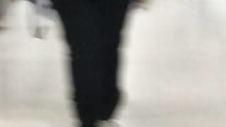 Big Booty Latina In Supermarket