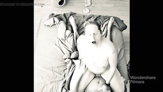 Step Mom sneaks into step son room and rides his cock