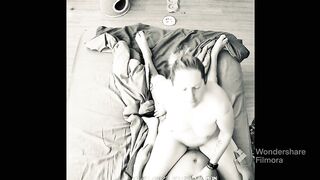 Step Mom sneaks into step son room and rides his cock
