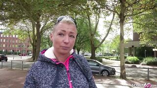 GERMAN SCOUT - STEP MOM MANDY DEEP ANAL SEX AT STREET CASTING