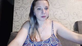 Pregnant girl with mega areolas smoking and blowjob
