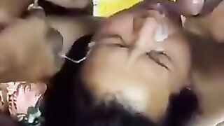 Hottest desi 5some