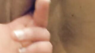 Fingering wife after sex