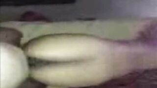 My brazilian ex taking deep BBC back shots