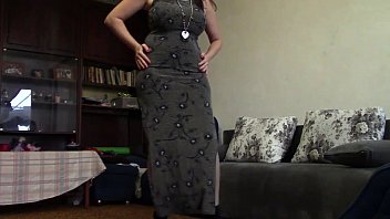 Mommy Taboo Striptease JOI and Pee in a Bowl - Stepmom Incest Porn