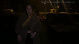 Cracky is  given cigarettes if she flashes her pussy