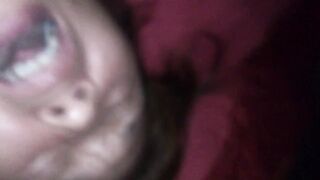 She is moaning when having my cock inside.