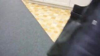 in a big showroom