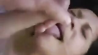 Step Mom gets a facial