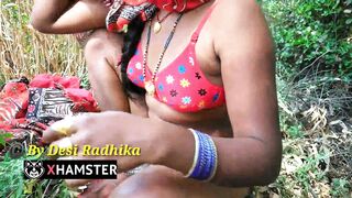 Outdoor Village Indian Desi Aunty Show Har Big Natural Ass Boobs Hindi Video