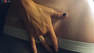 Orgasm in the garage
