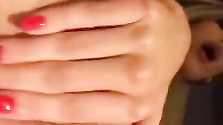wet pussy fingering