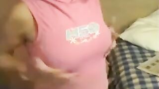 Pink Bra
