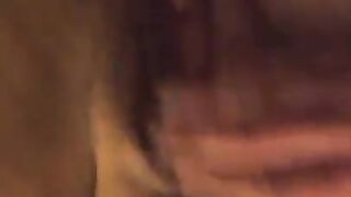 Wife squirts a little for camera
