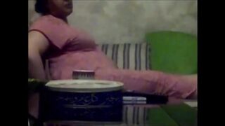 busty arab step mom at home