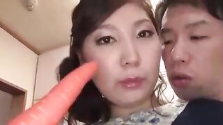 Fun with Mommy in Kitchen