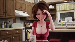 Big Hero 6 - Aunt Cass Morning Routine (Animation With Sound)