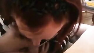 Grandma Step Mom loves to suck cock! Amateur!