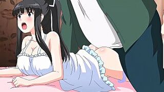 Hentai anime hot sexy stepsister cheating sex